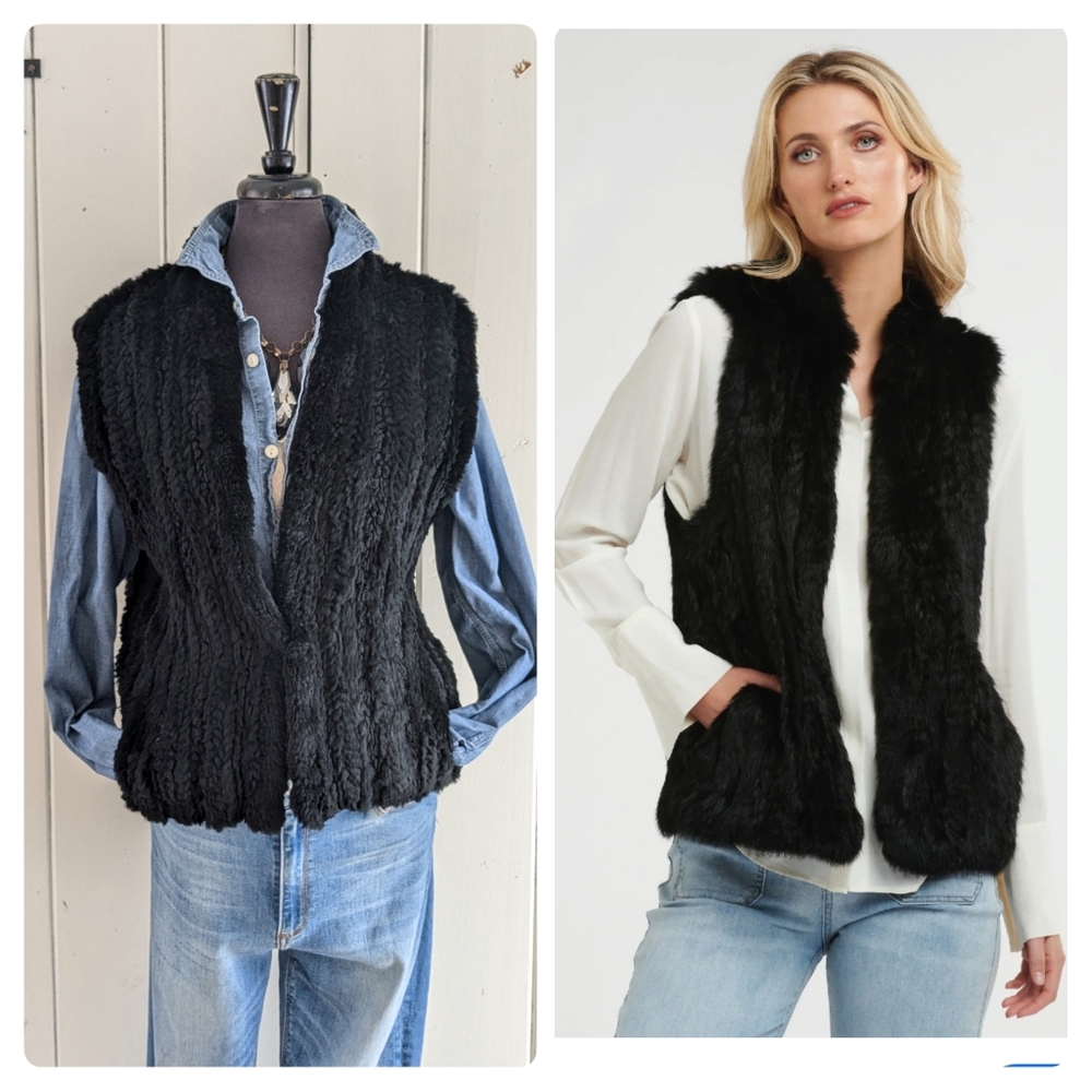 Fur vest from SPI 25 size S